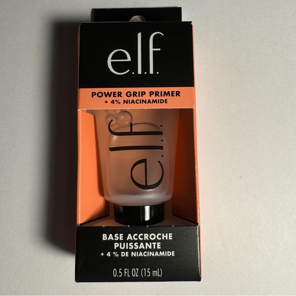 ELF Power Grip Makeup Primer 4% DE Niacinamide Clear Gel All Skin Tones .5oz NIB - Picture 6 of 6